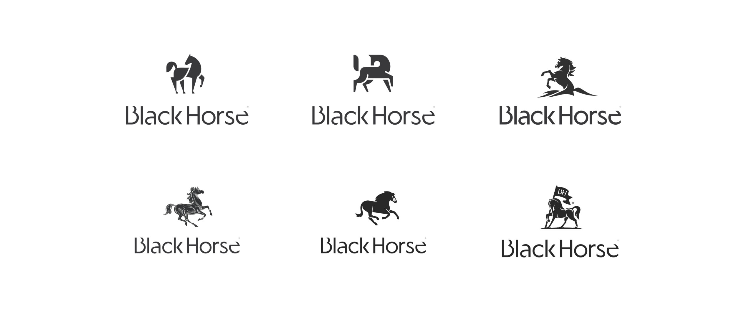 black_horse_logo_ideation